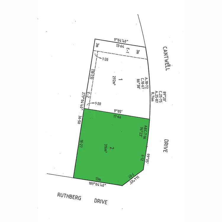 Floorplan of Homely land listing, 2A Ruthberg Drive, Sale VIC 3850