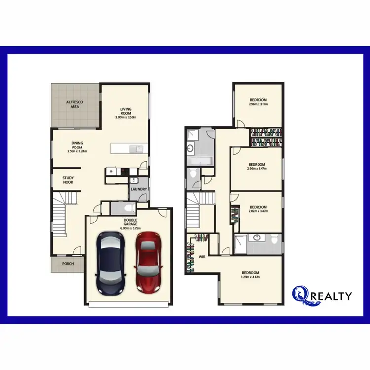 Floorplan of Homely house listing, 91 Invergarry Circuit, Heathwood QLD 4110
