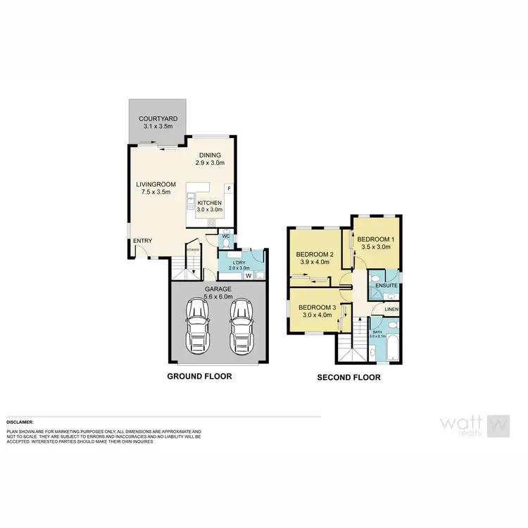 Floorplan of Homely townhouse listing, 7/121 Albany Creek Road, Aspley QLD 4034