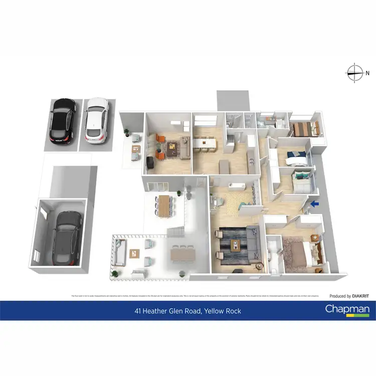 Floorplan of Homely house listing, 41 Heather Glen Road, Yellow Rock NSW 2777