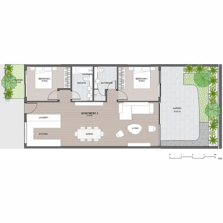 Floorplan of Homely apartment listing, 2/54 Charles Street, Warners Bay NSW 2282