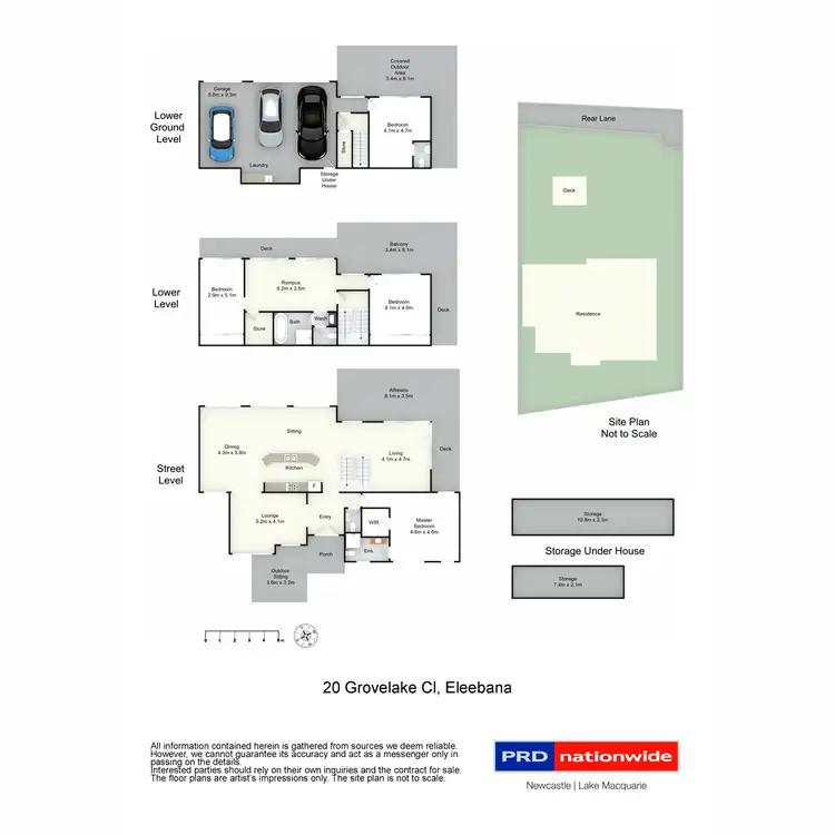 Floorplan of Homely house listing, 20 Grovelake Close, Eleebana NSW 2282