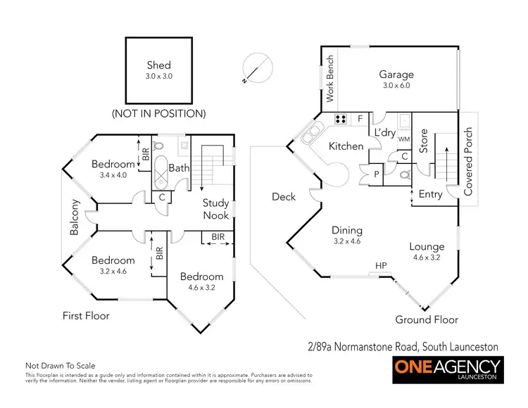 Floorplan of Homely house listing, 2/89A Normanstone Road, South Launceston TAS 7249