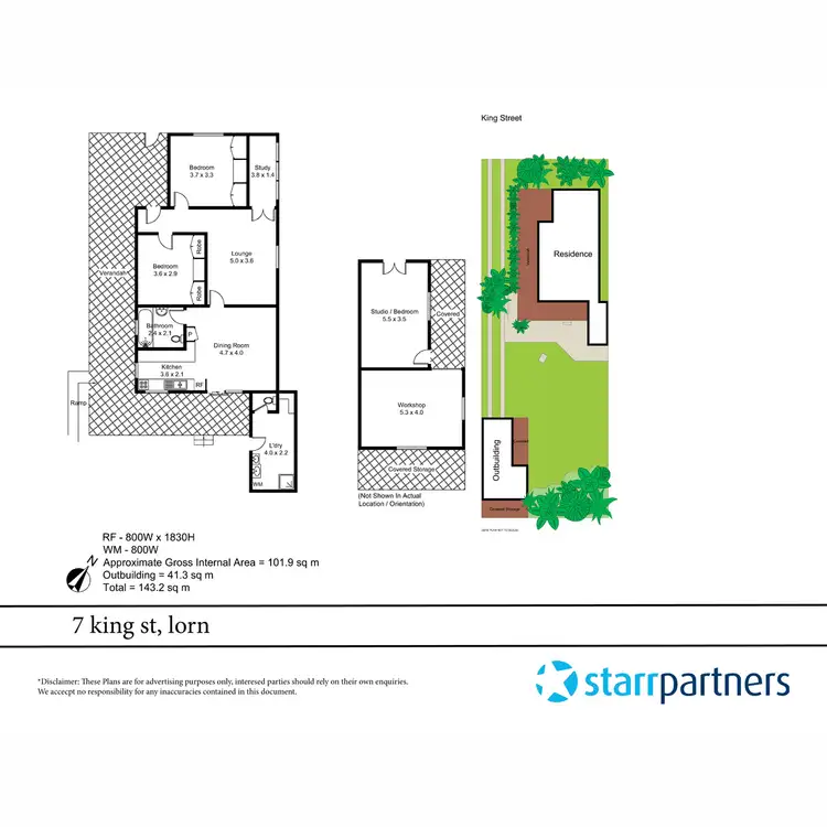 Floorplan of Homely house listing, 7 King Street, Lorn NSW 2320