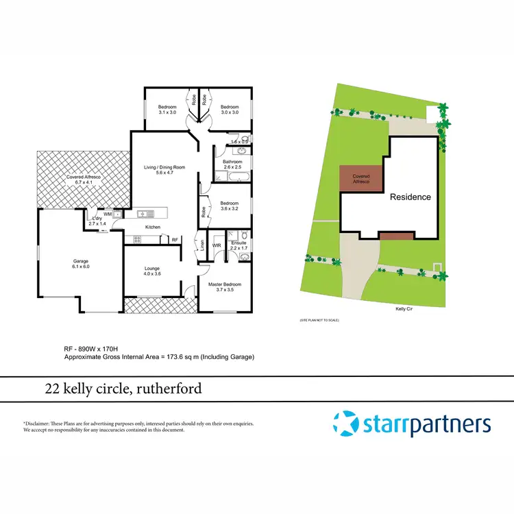 Floorplan of Homely house listing, 22 Kelly Circle, Rutherford NSW 2320