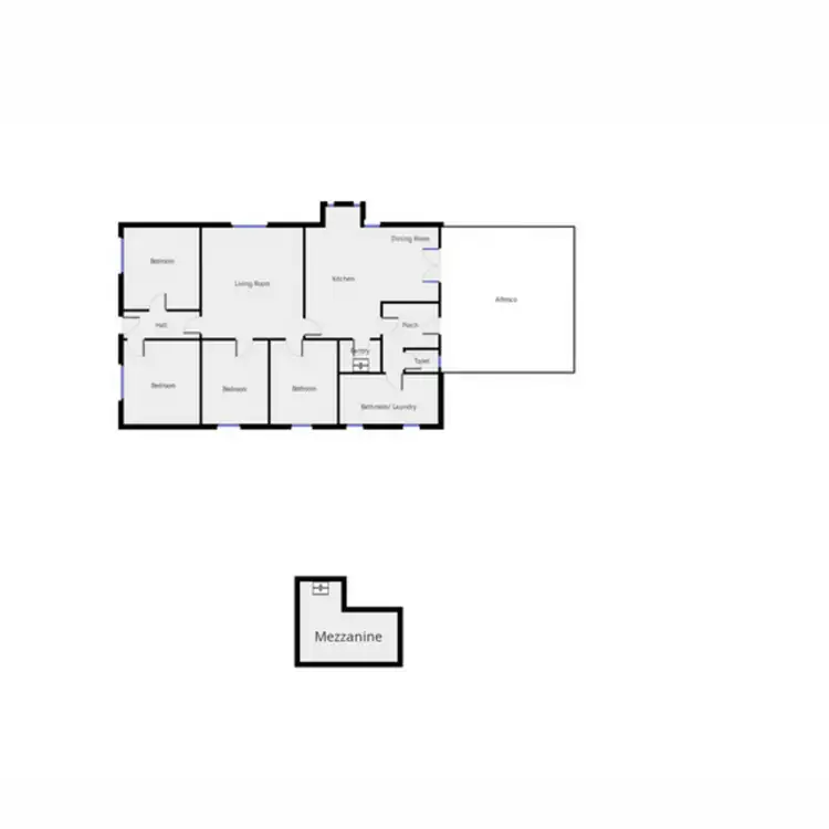 Floorplan of Homely house listing, 94 Baynes Street, Terang VIC 3264