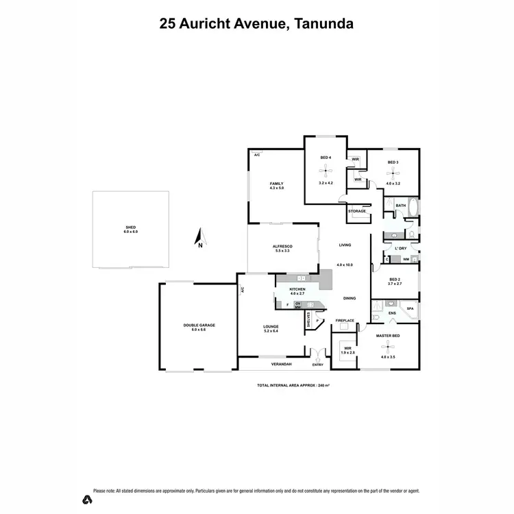 Floorplan of Homely house listing, 25 Auricht Avenue, Tanunda SA 5352
