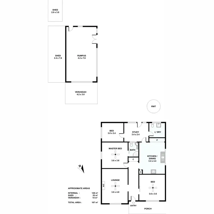 Floorplan of Homely house listing, 5 First Avenue, Tanunda SA 5352