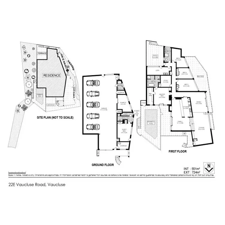 Floorplan of Homely house listing, 22E Vaucluse Road, Vaucluse NSW 2030
