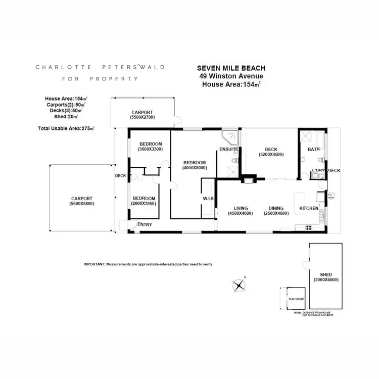 Floorplan of Homely house listing, 49 Winston Avenue, Seven Mile Beach TAS 7170