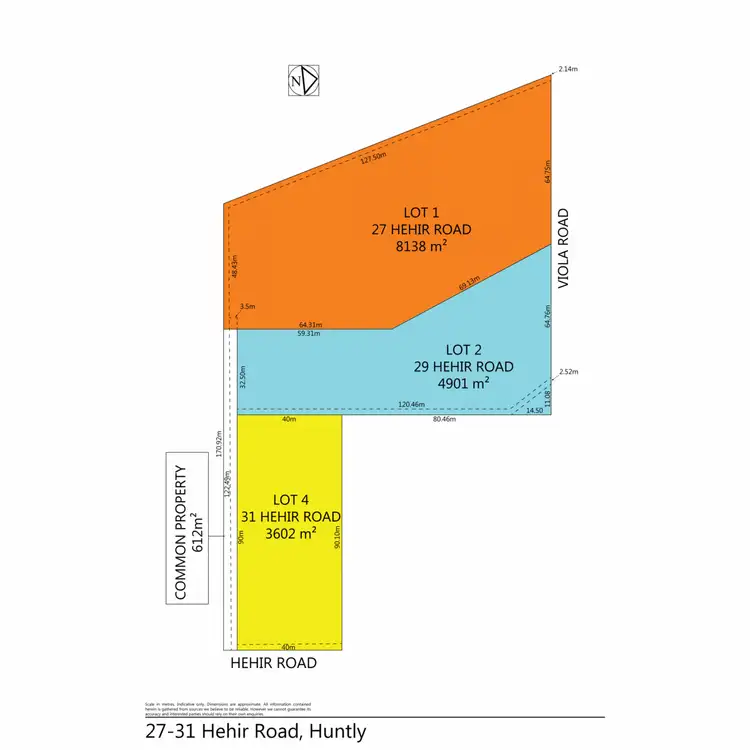 Floorplan of Homely land listing, 27 Hehir Road, Huntly VIC 3551