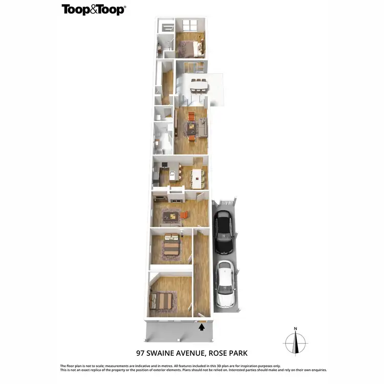 Floorplan of Homely house listing, 97 Swaine Avenue, Rose Park SA 5067