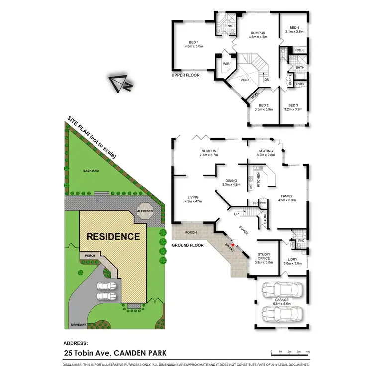 Floorplan of Homely house listing, 25 Tobin Avenue, Camden Park NSW 2570
