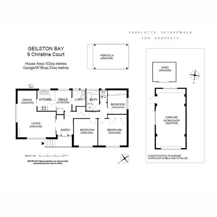 Floorplan of Homely house listing, 9 Christina Court, Geilston Bay TAS 7015