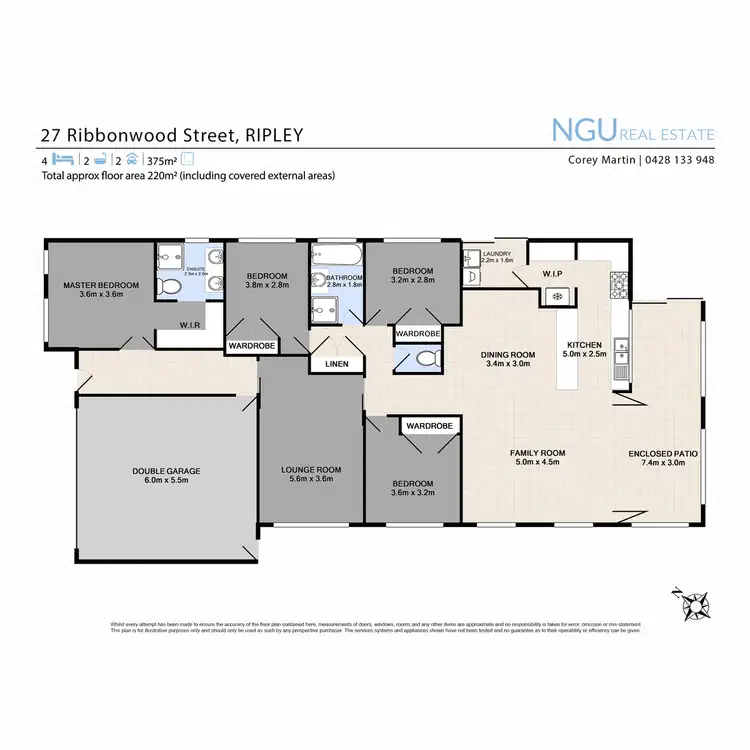 Floorplan of Homely house listing, 27 Ribbonwood Street, Ripley QLD 4306