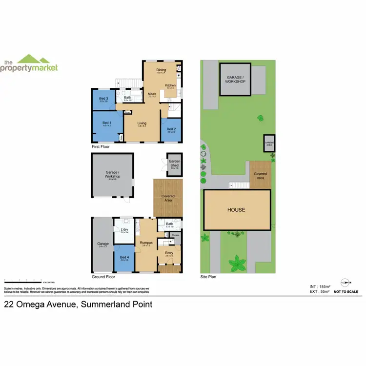 Floorplan of Homely house listing, 22 Omega Avenue, Summerland Point NSW 2259