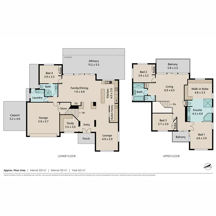 Floorplan of Homely house listing, 19 Knightsbridge Place, Bridgeman Downs QLD 4035