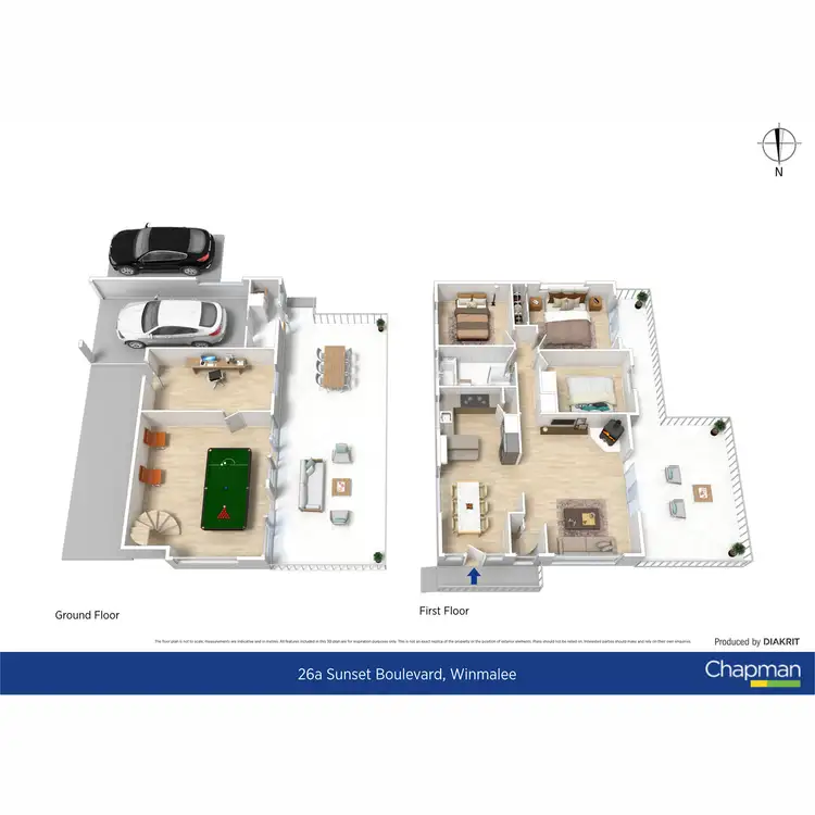 Floorplan of Homely house listing, 26a Sunset Boulevard, Winmalee NSW 2777
