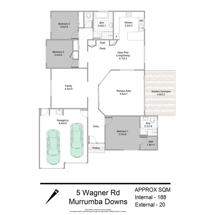 Floorplan of Homely house listing, 5 Wagner Road, Murrumba Downs QLD 4503