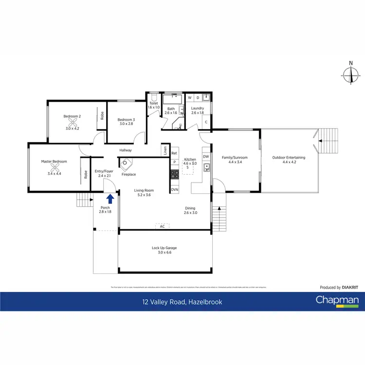 Floorplan of Homely house listing, 12 Valley Road, Hazelbrook NSW 2779