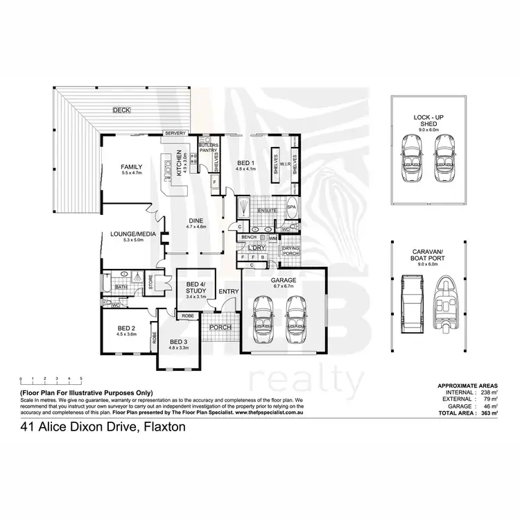 Floorplan of Homely house listing, 41 Alice Dixon Drive, Flaxton QLD 4560