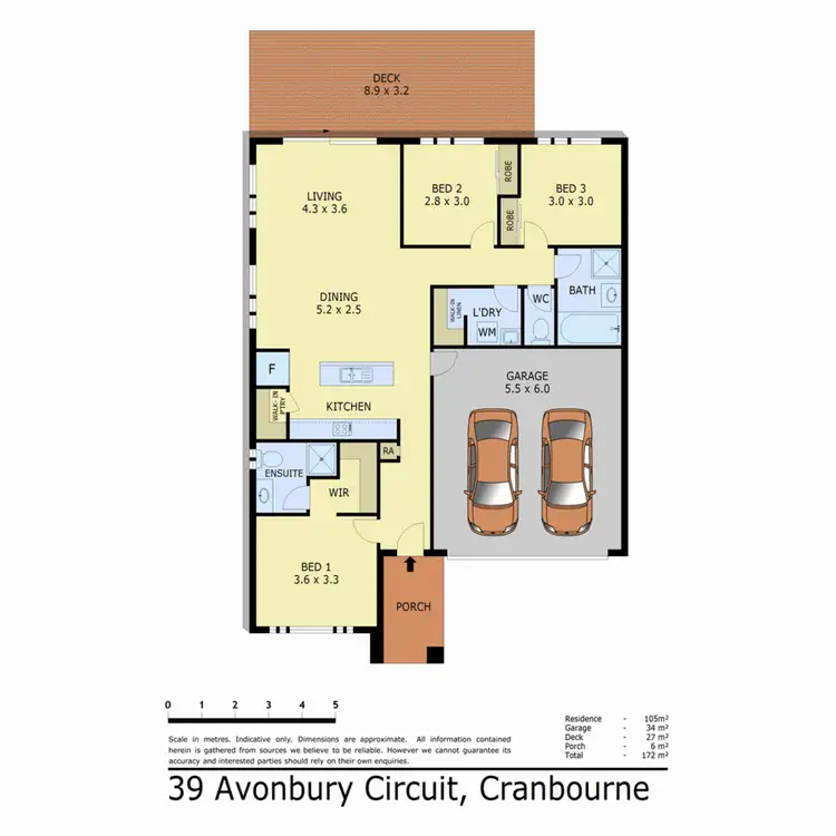 Floorplan of Homely house listing, 39 Avonbury Circuit, Cranbourne West VIC 3977