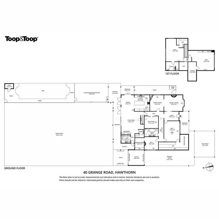 Floorplan of Homely house listing, 40 Grange Road, Hawthorn SA 5062