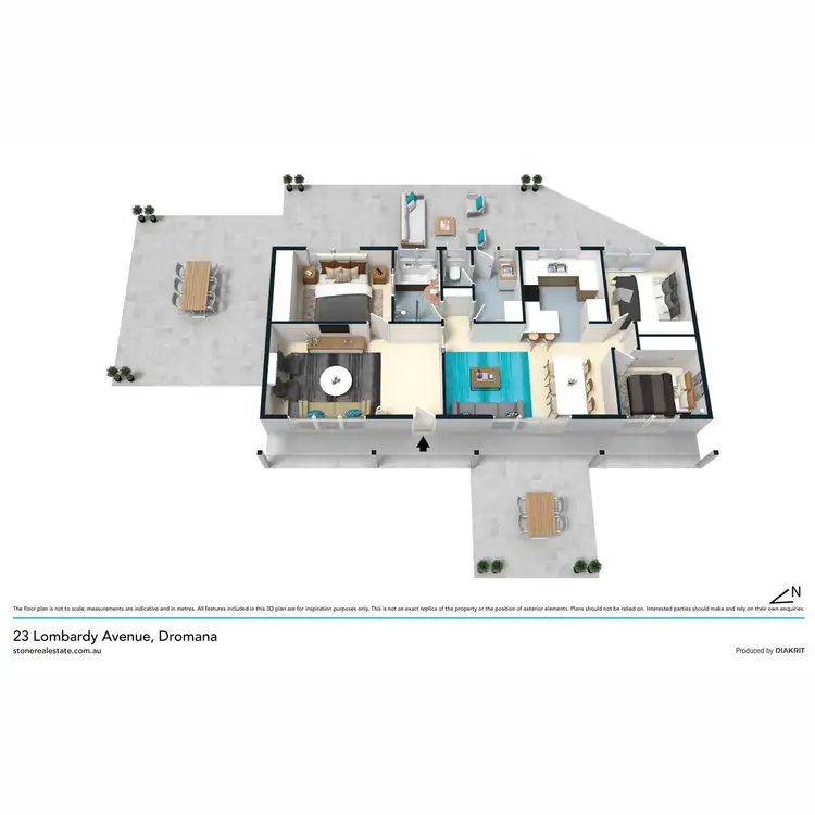 Floorplan of Homely house listing, Lot 1/23 Lombardy Avenue, Dromana VIC 3936