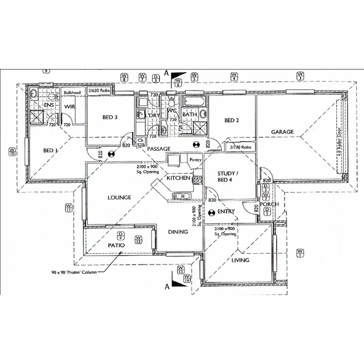 Floorplan of Homely house listing, 22 Orabanda Drive, Port Lincoln SA 5606