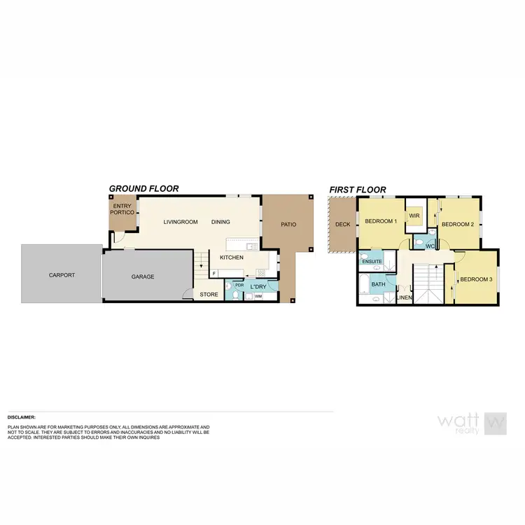 Floorplan of Homely townhouse listing, 6/12 Tania Street, Bracken Ridge QLD 4017