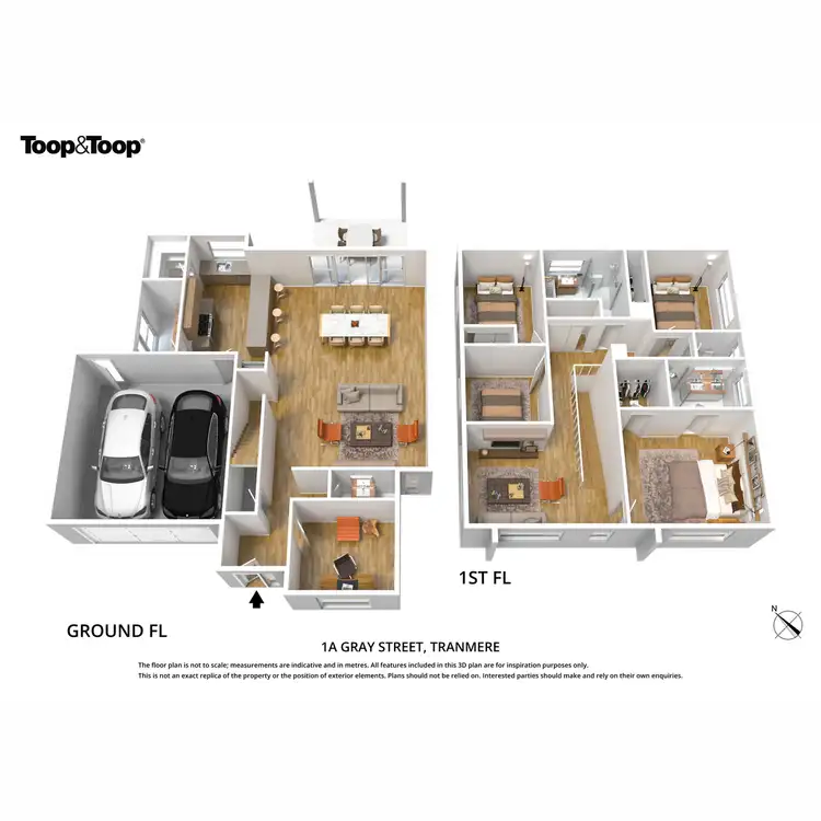 Floorplan of Homely house listing, 1 Gray Street, Tranmere SA 5073