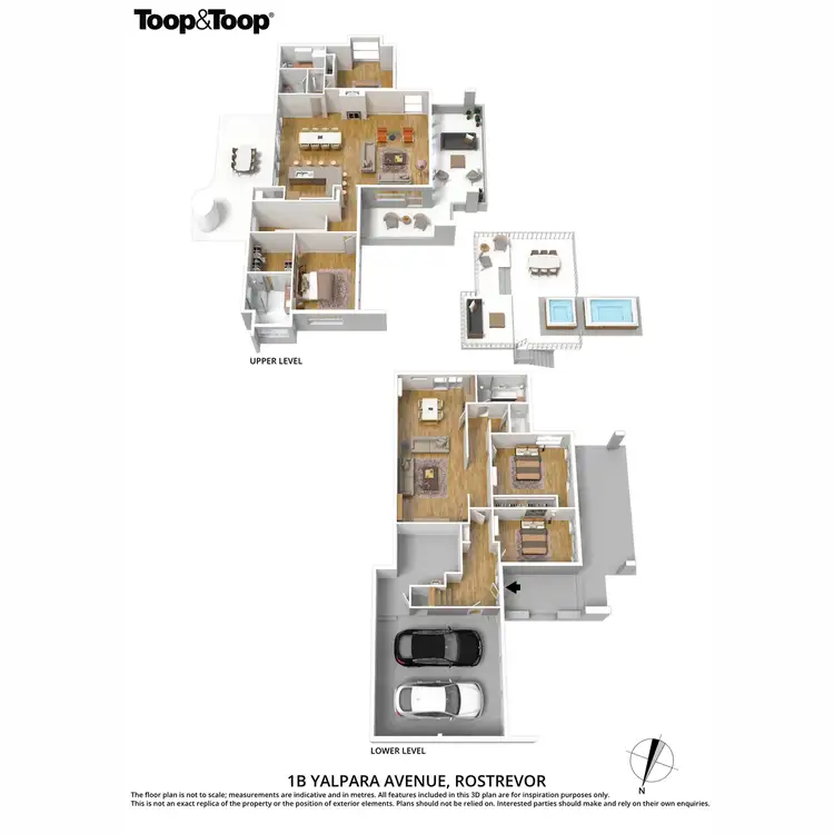 Floorplan of Homely house listing, 1B Yalpara Avenue, Rostrevor SA 5073