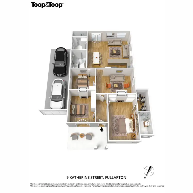 Floorplan of Homely house listing, 9 Katherine Street, Fullarton SA 5063