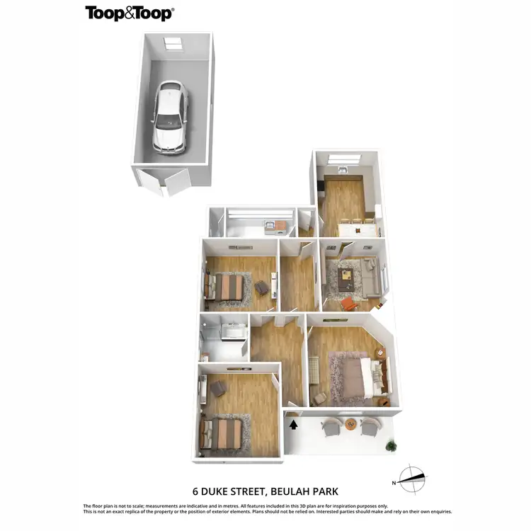 Floorplan of Homely house listing, 6 Duke Street, Beulah Park SA 5067
