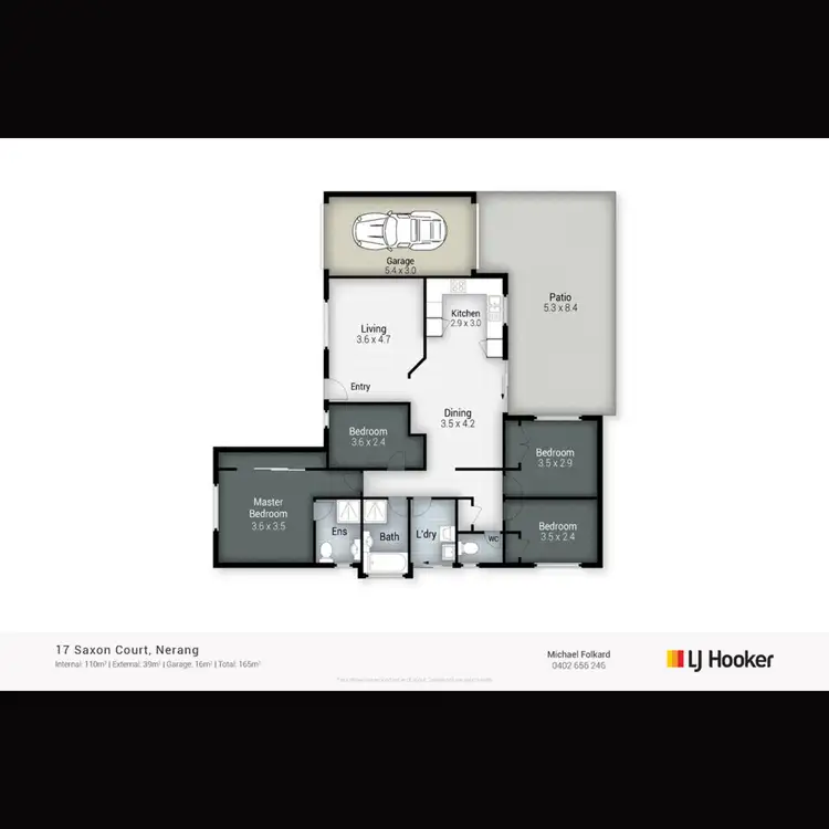 Floorplan of Homely house listing, 17 Saxon Court, Nerang QLD 4211