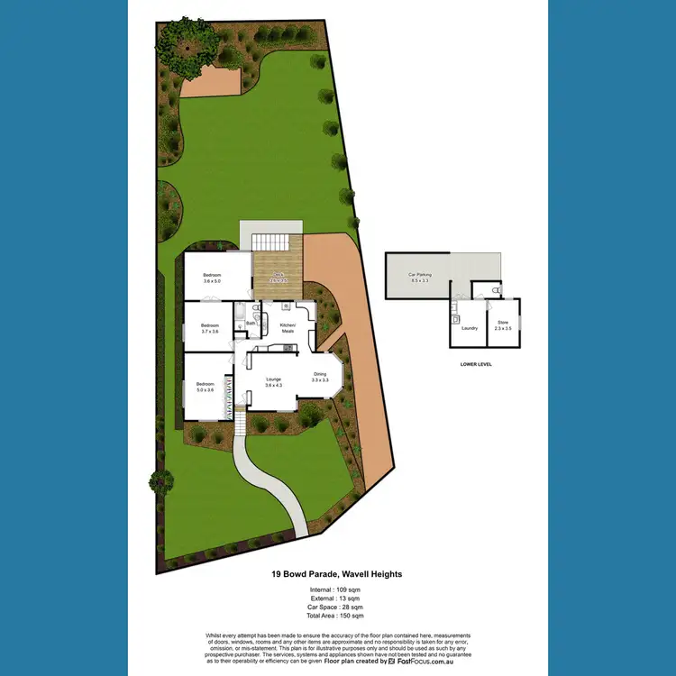 Floorplan of Homely house listing, 19 Bowd Parade, Wavell Heights QLD 4012