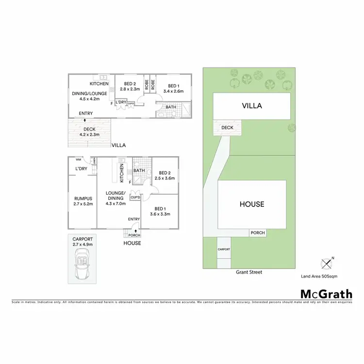 Floorplan of Homely house listing, 84 Grant Street, Ballina NSW 2478