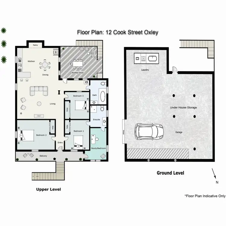 Floorplan of Homely house listing, 12 Cook Street, Oxley QLD 4075