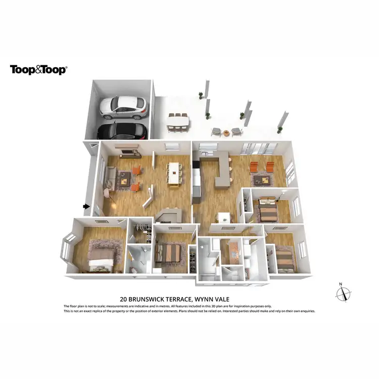 Floorplan of Homely house listing, 20 Brunswick Terrace, Wynn Vale SA 5127