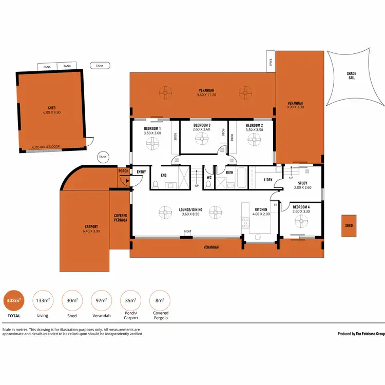 Floorplan of Homely house listing, 3 Prestwick Court, Fairview Park SA 5126