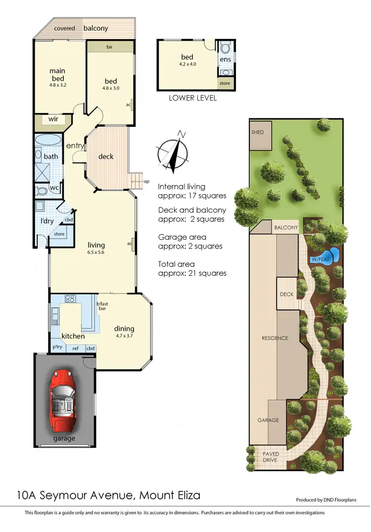 Floorplan of Homely house listing, 10a Seymour Avenue, Mount Eliza VIC 3930