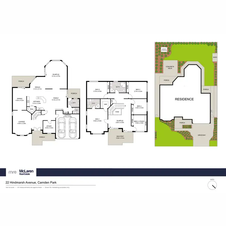 Floorplan of Homely house listing, 22 Hindmarsh Avenue, Camden Park NSW 2570