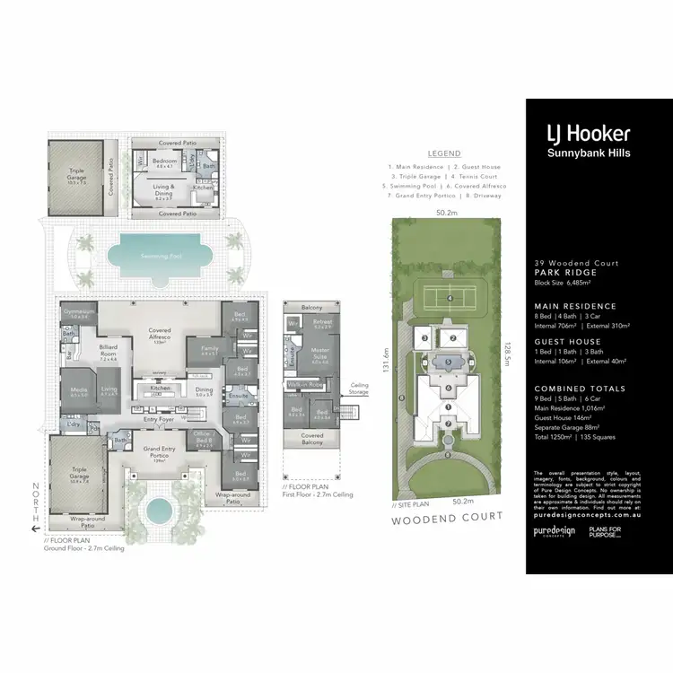 Floorplan of Homely house listing, 39-43 Woodend Court, Park Ridge QLD 4125