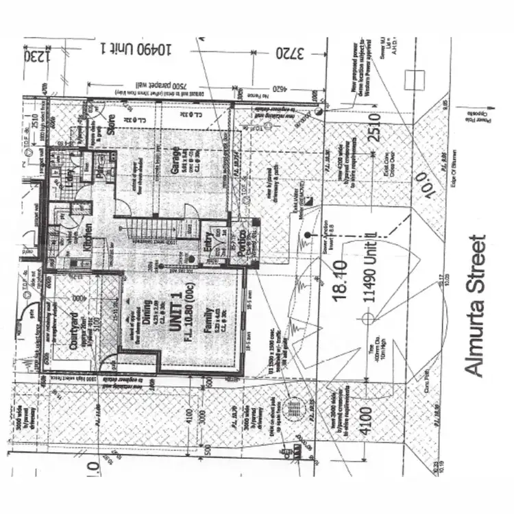 Floorplan of Homely townhouse listing, 1/20 Almurta Street, Nollamara WA 6061
