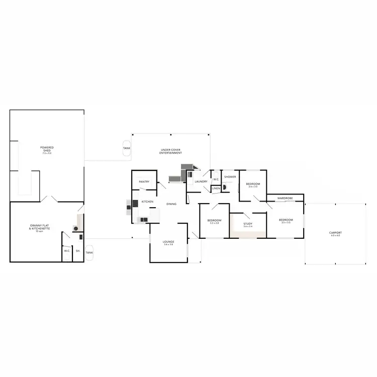 Floorplan of Homely house listing, 24 Talmalmo Place, South Kalgoorlie WA 6430