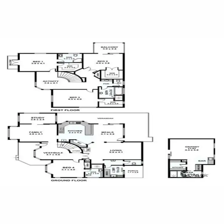Floorplan of Homely house listing, 30 Grandview Terrace, Tallai QLD 4213