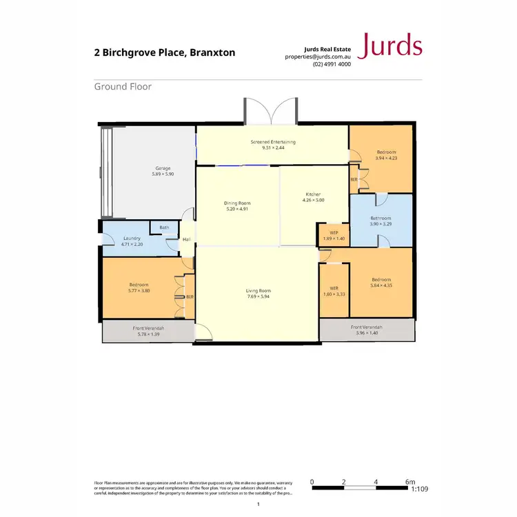 Floorplan of Homely rural property listing, 2 Birchgrove Close, Branxton NSW 2335