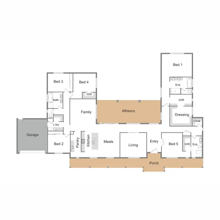 Floorplan of Homely house listing, 2 Lomandra Way, Mansfield VIC 3722