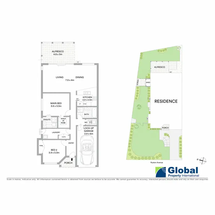 Floorplan of Homely villa listing, 1/25 Ruston Avenue, Valentine NSW 2280