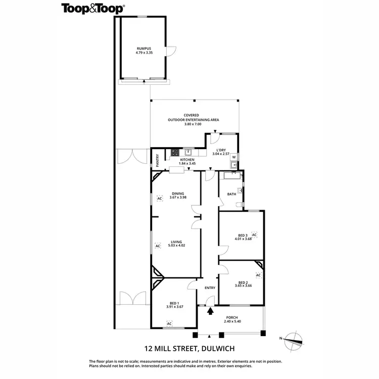 Floorplan of Homely house listing, 12 Mill Street, Dulwich SA 5065